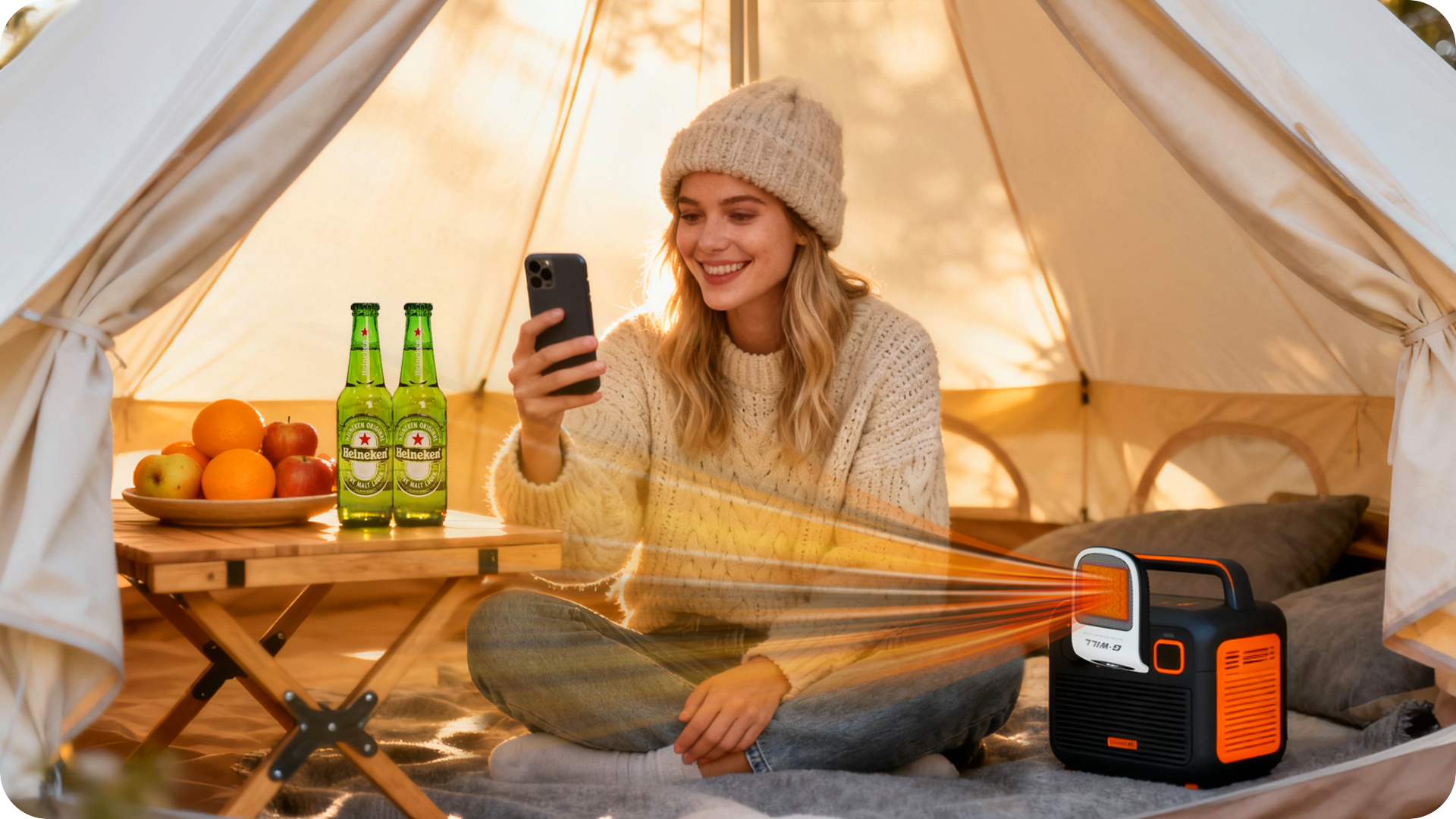 Work with Portable Power Station